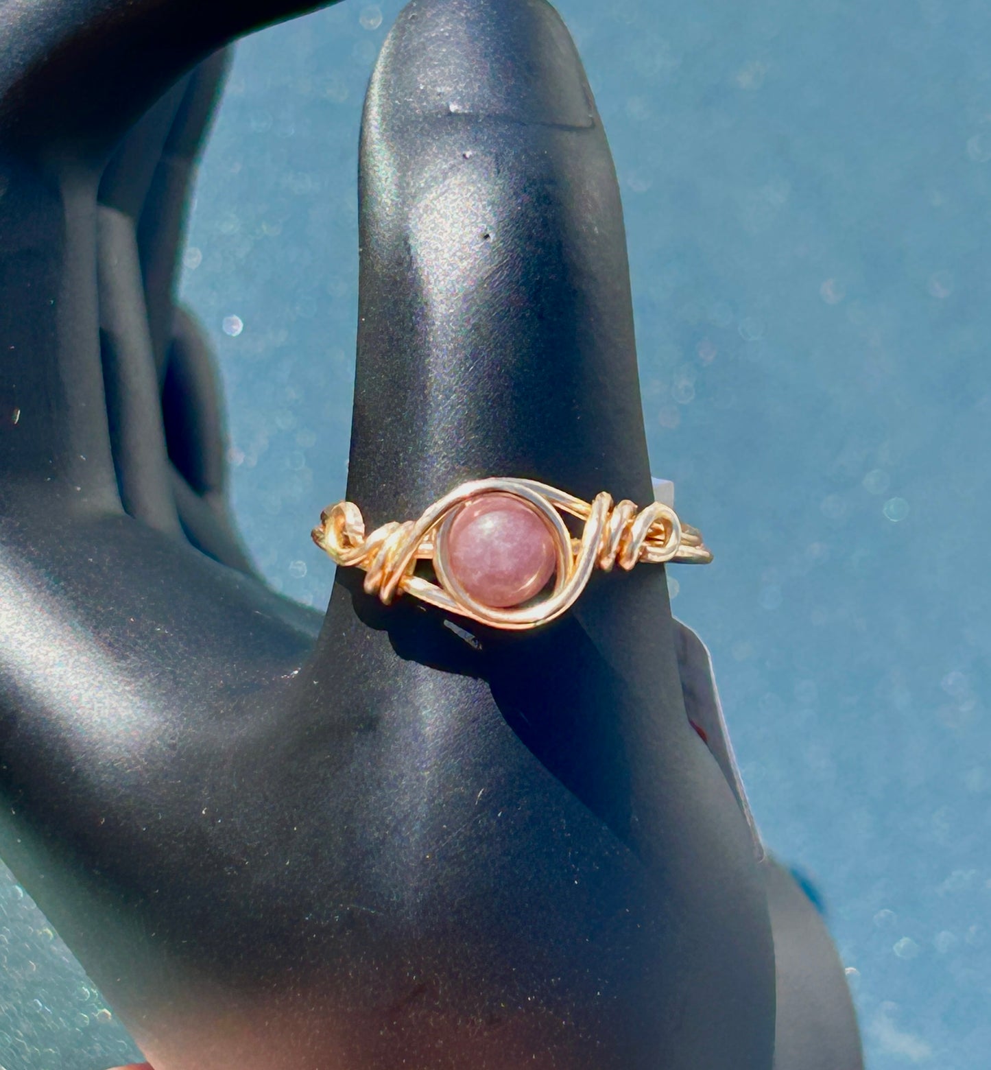 Sunstone Gold Ring