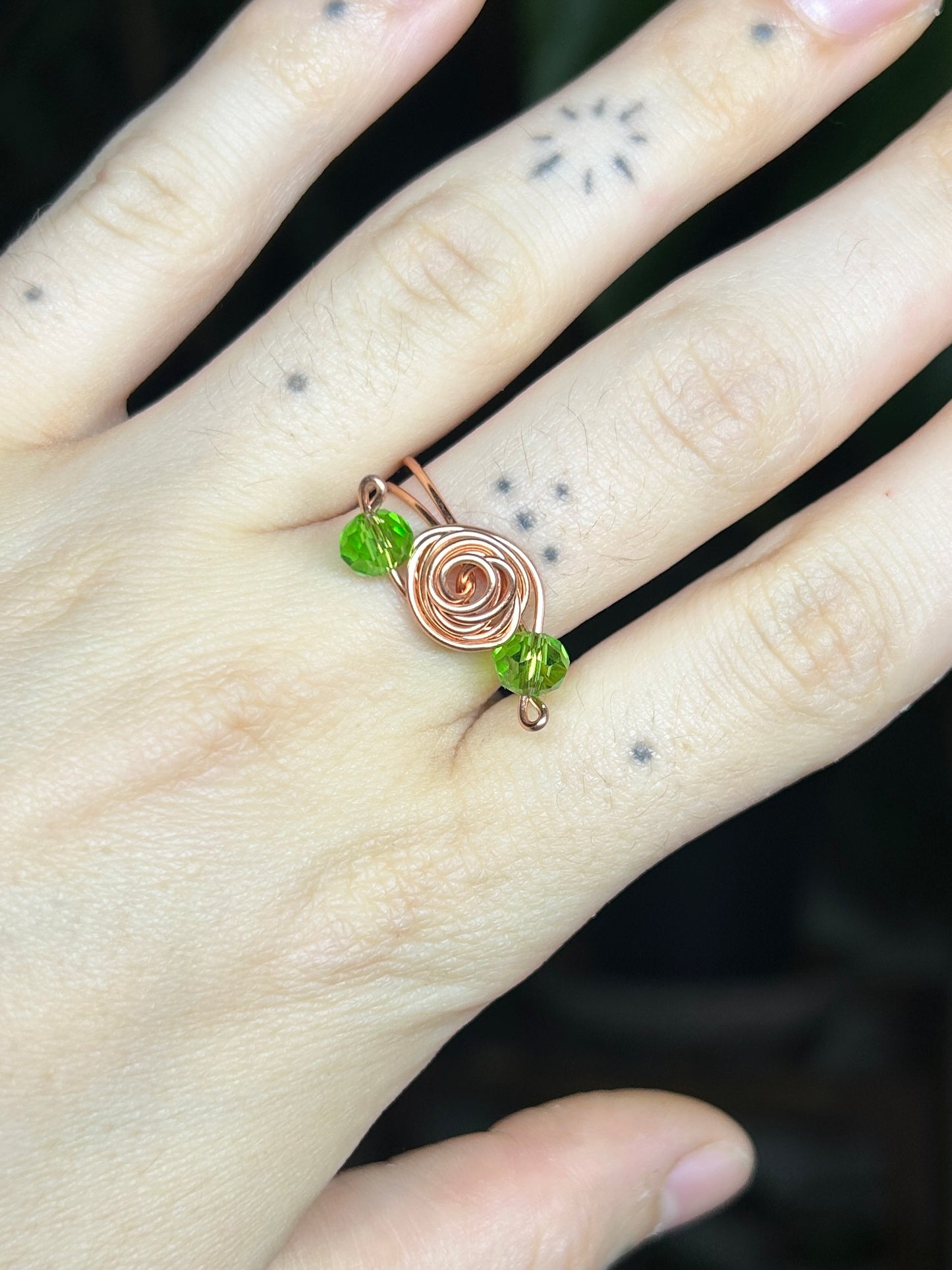 Rose Gold "Rose" Ring