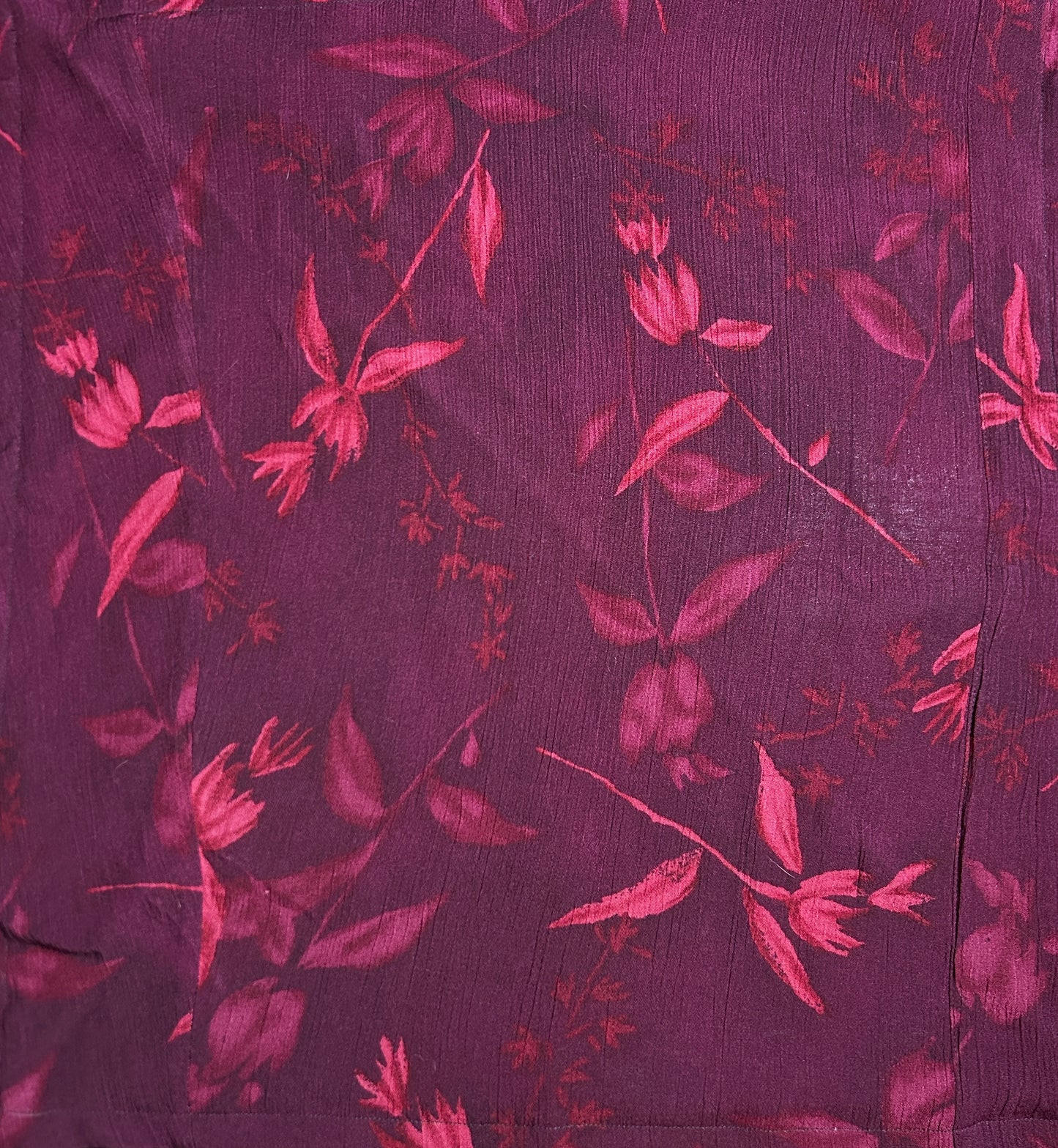 Burgundy Tulip Bandana