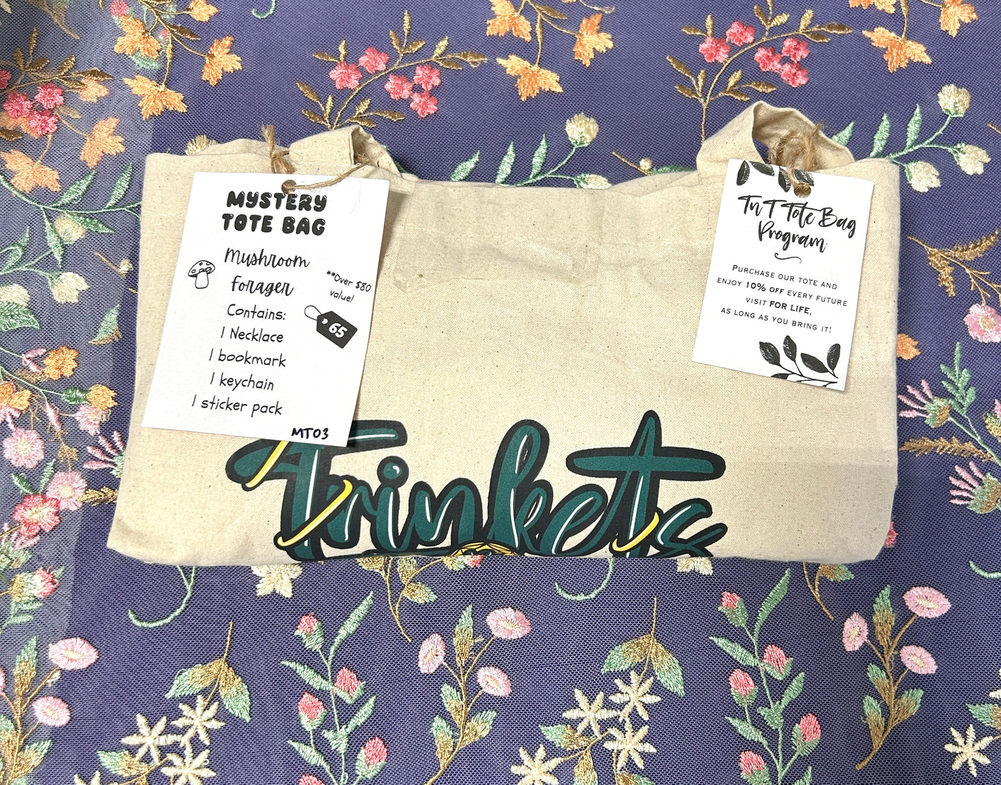 Mushroom Forager Mystery Tote Bag