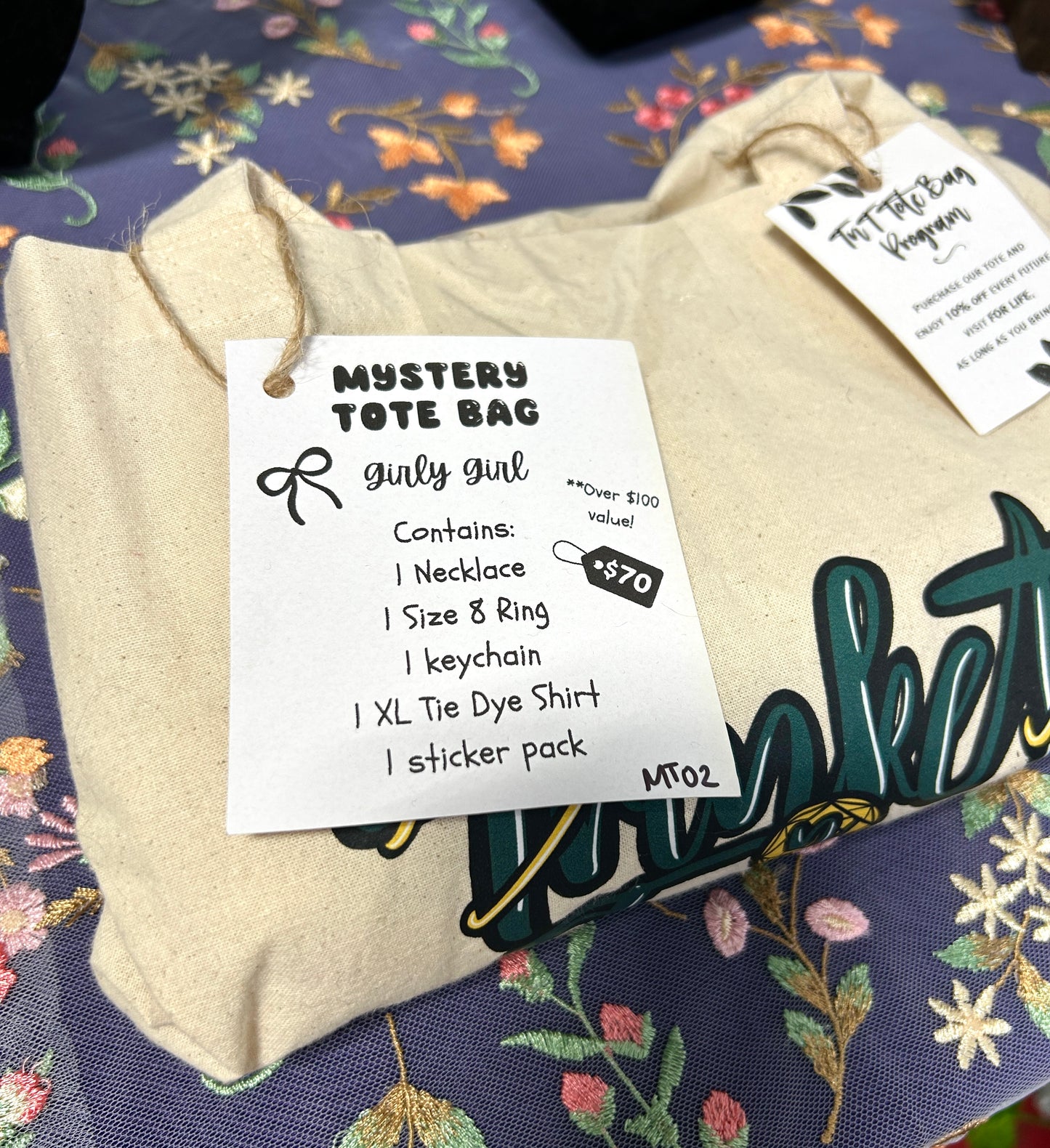 Girly Girl Mystery Tote Bag