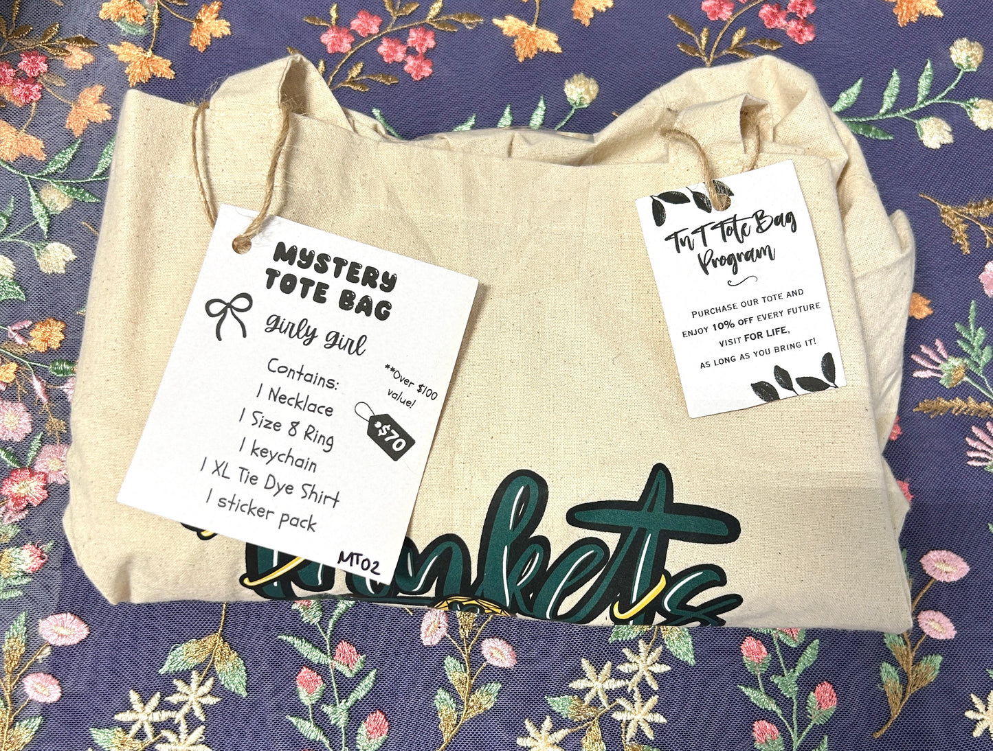 Girly Girl Mystery Tote Bag