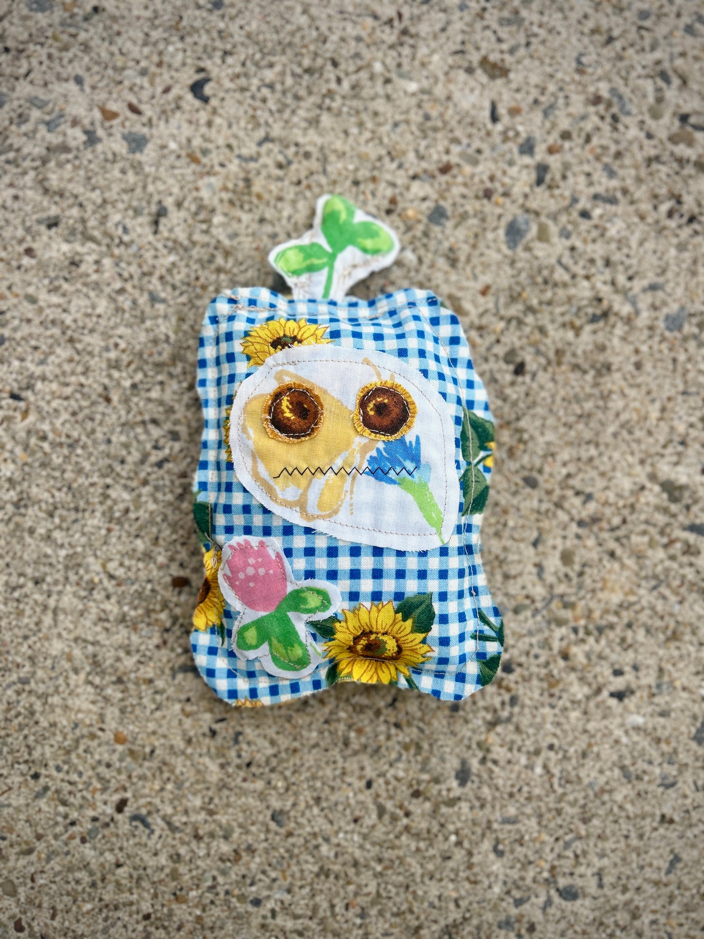 Sprout; Second-Hand Fabric Plushie