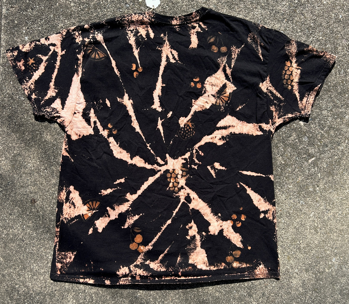 Fruit Stencil Acid Wash