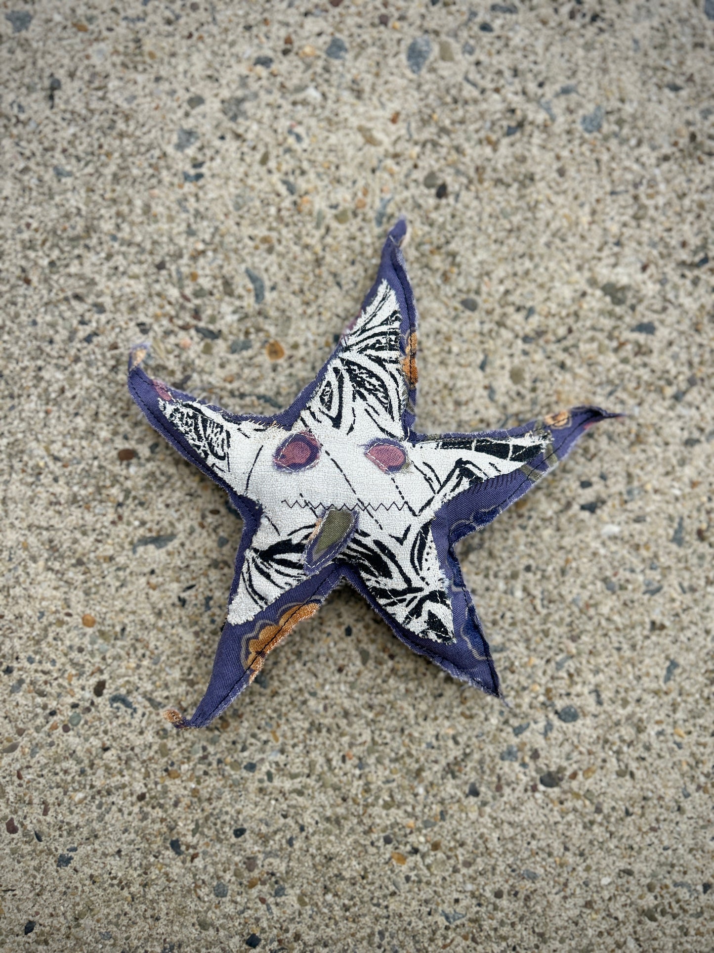 Stargirl; Second-Hand Fabric Plushie