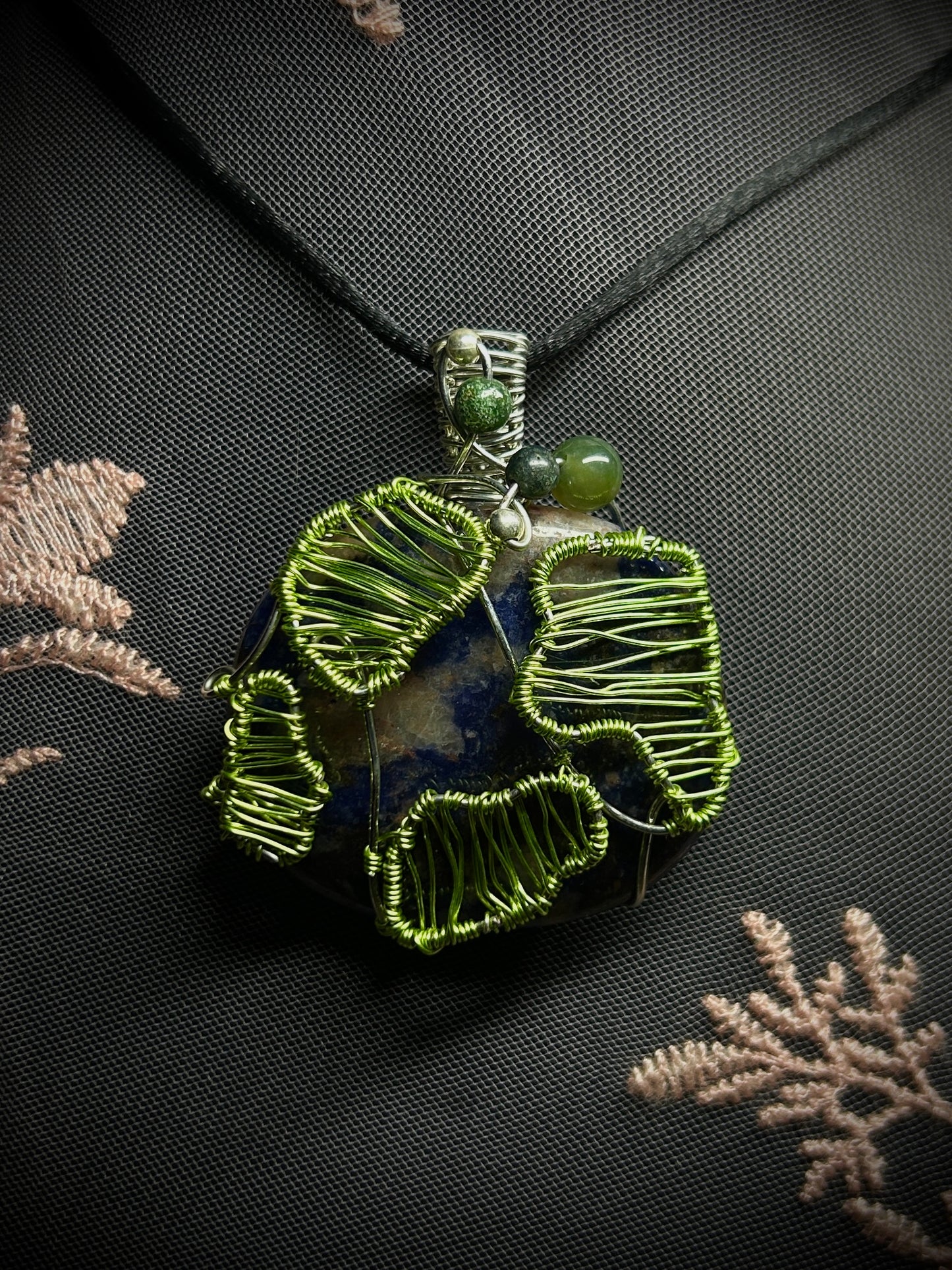 Sodalite Earth Necklace