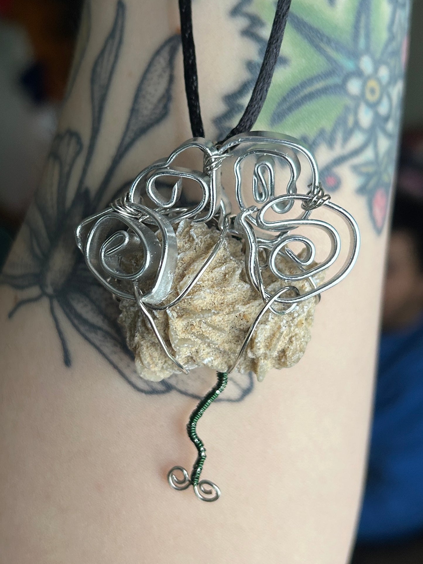 Rosebush Desert Rose Necklace