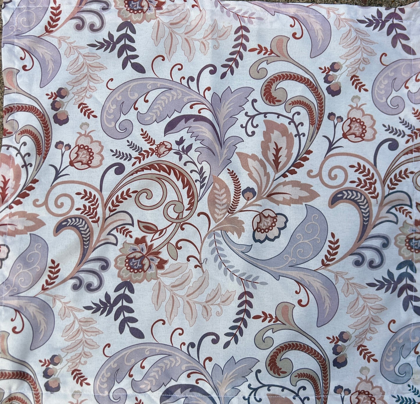Pastel Paisley Print Bandana (2 Available)