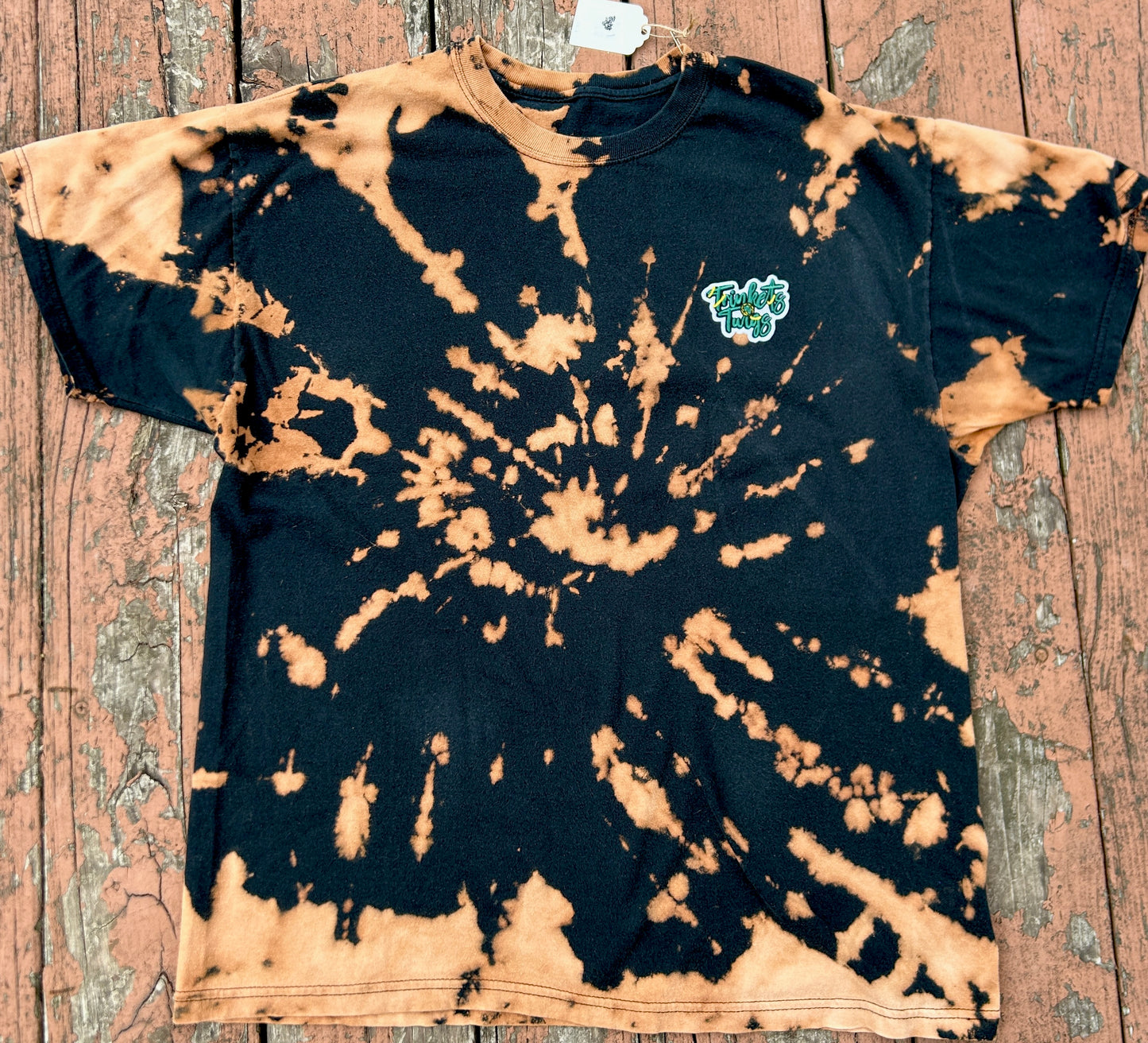 Acid Wash Swirl T-Shirt