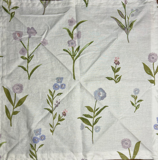 Large Purple & Blue Wildflower Bandana