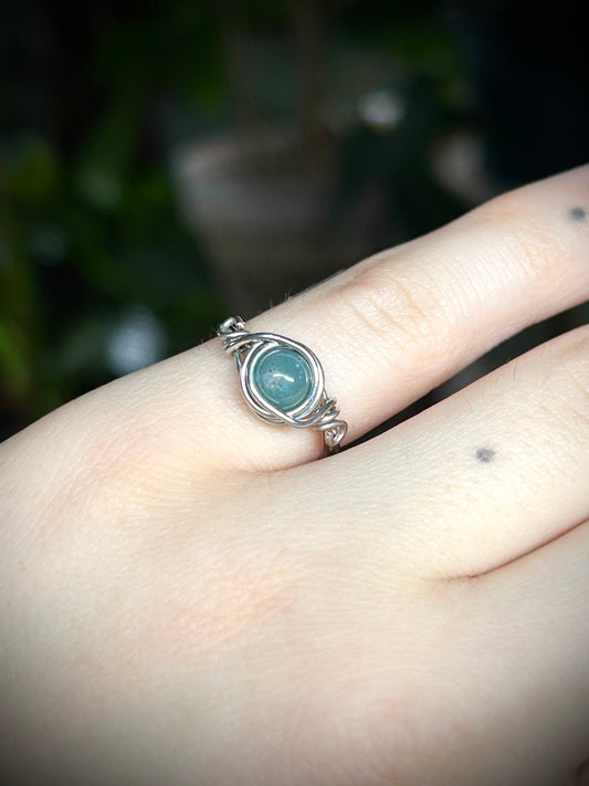 Jasper Silver Ring