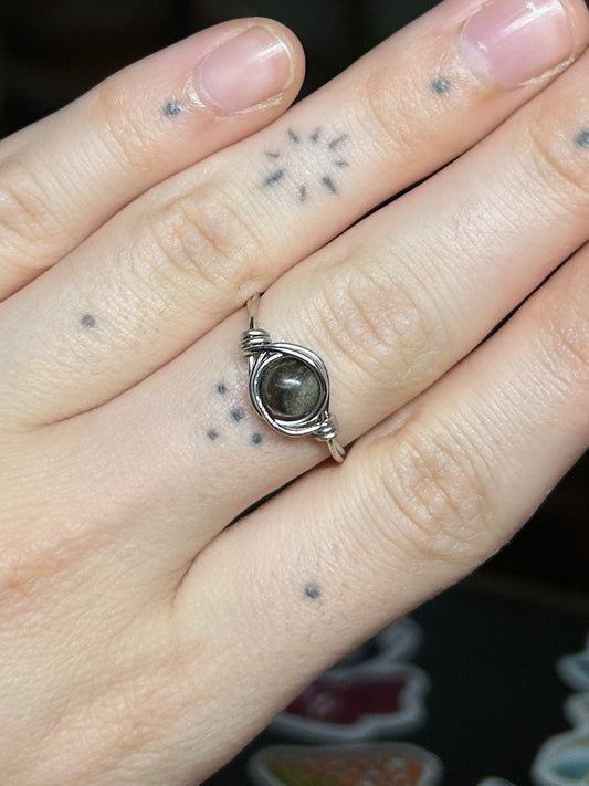 Jasper Silver Ring