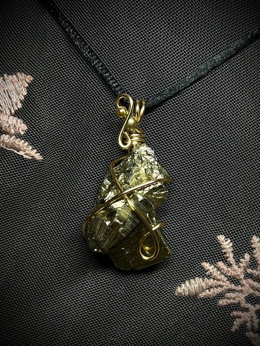 Pyrite Necklace