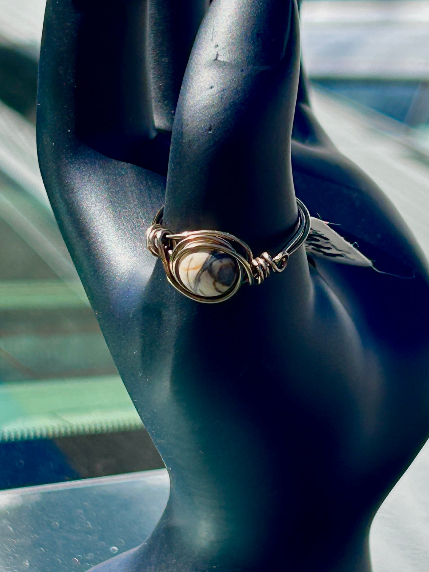 Jasper Dark Bronze Ring