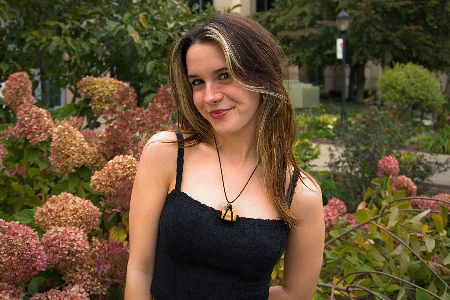 Mookaite Bee Necklace