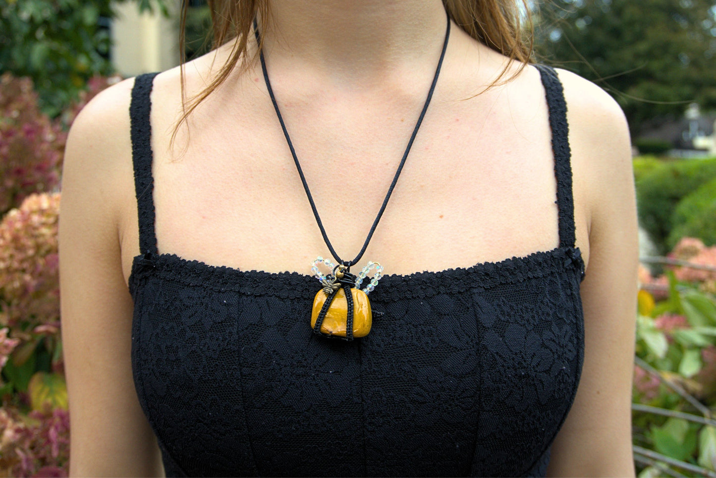 Mookaite Bee Necklace