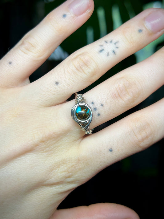 Turquoise Silver Ring