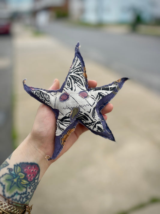Stargirl; Second-Hand Fabric Plushie