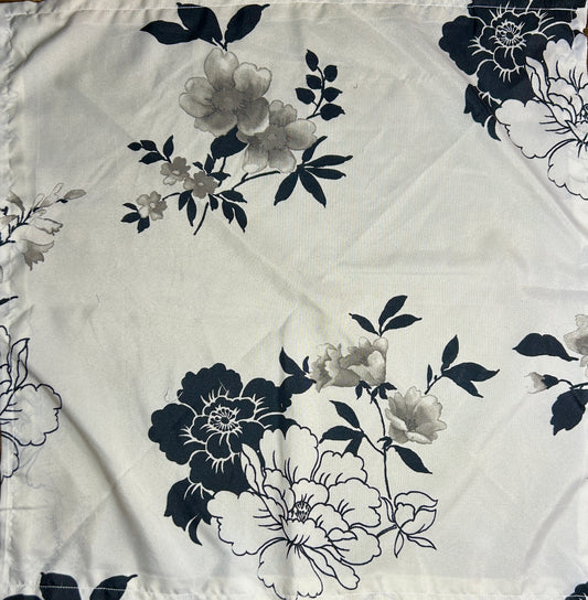 Black & White Peony Bandana (2 Available)