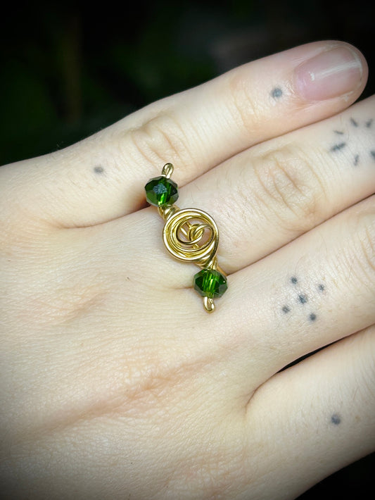 Gold Rose Ring