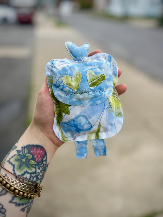 Bluebean; Second-Hand Fabric Plushie