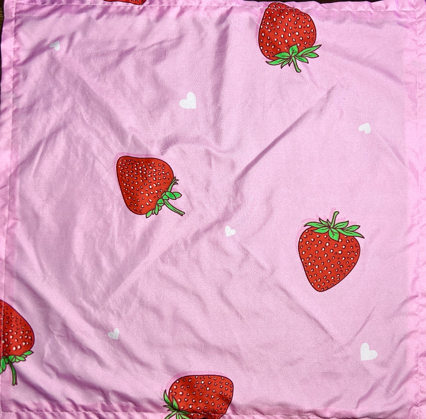 Pink Strawberry Bandanas (3 Available)
