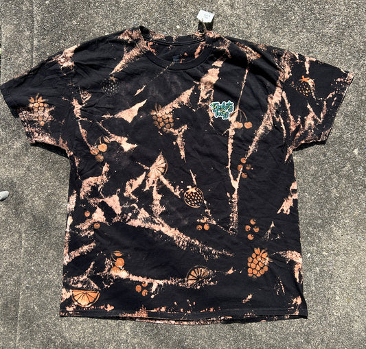 Fruit Stencil Acid Wash