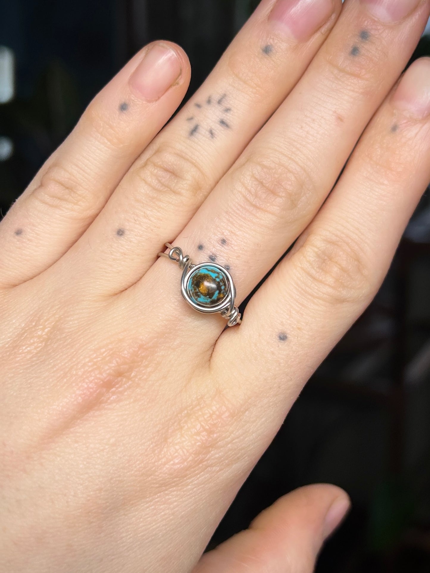 Turquoise Silver Ring