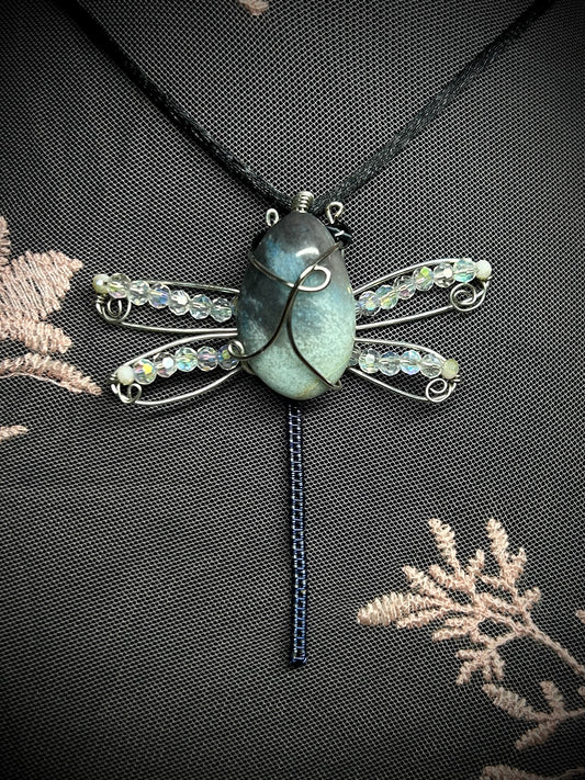 Trolleite Dragonfly Necklace