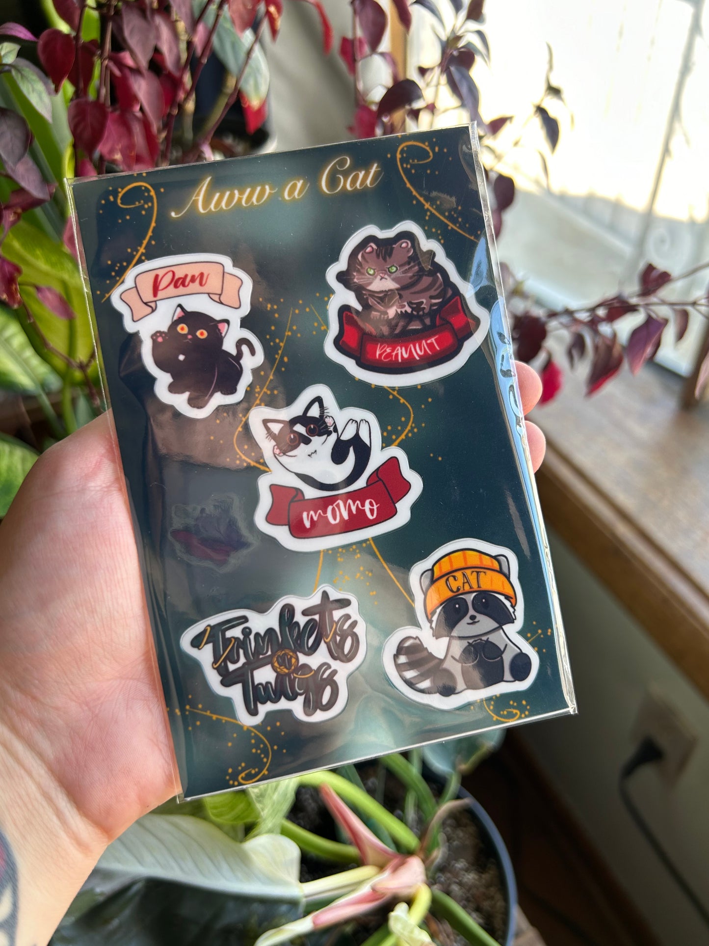 Aww A Cat! Sticker Pack