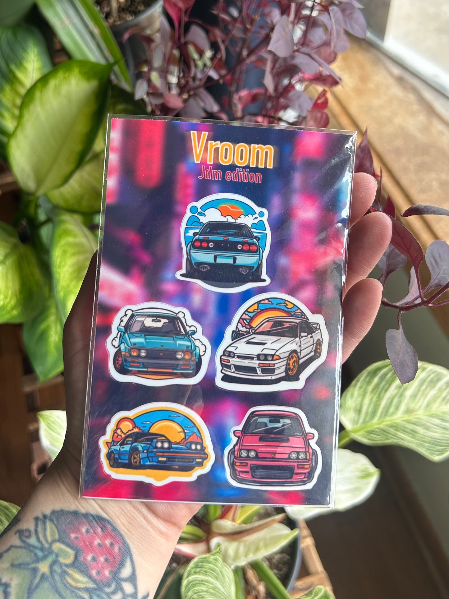 Vroom Sticker Pack