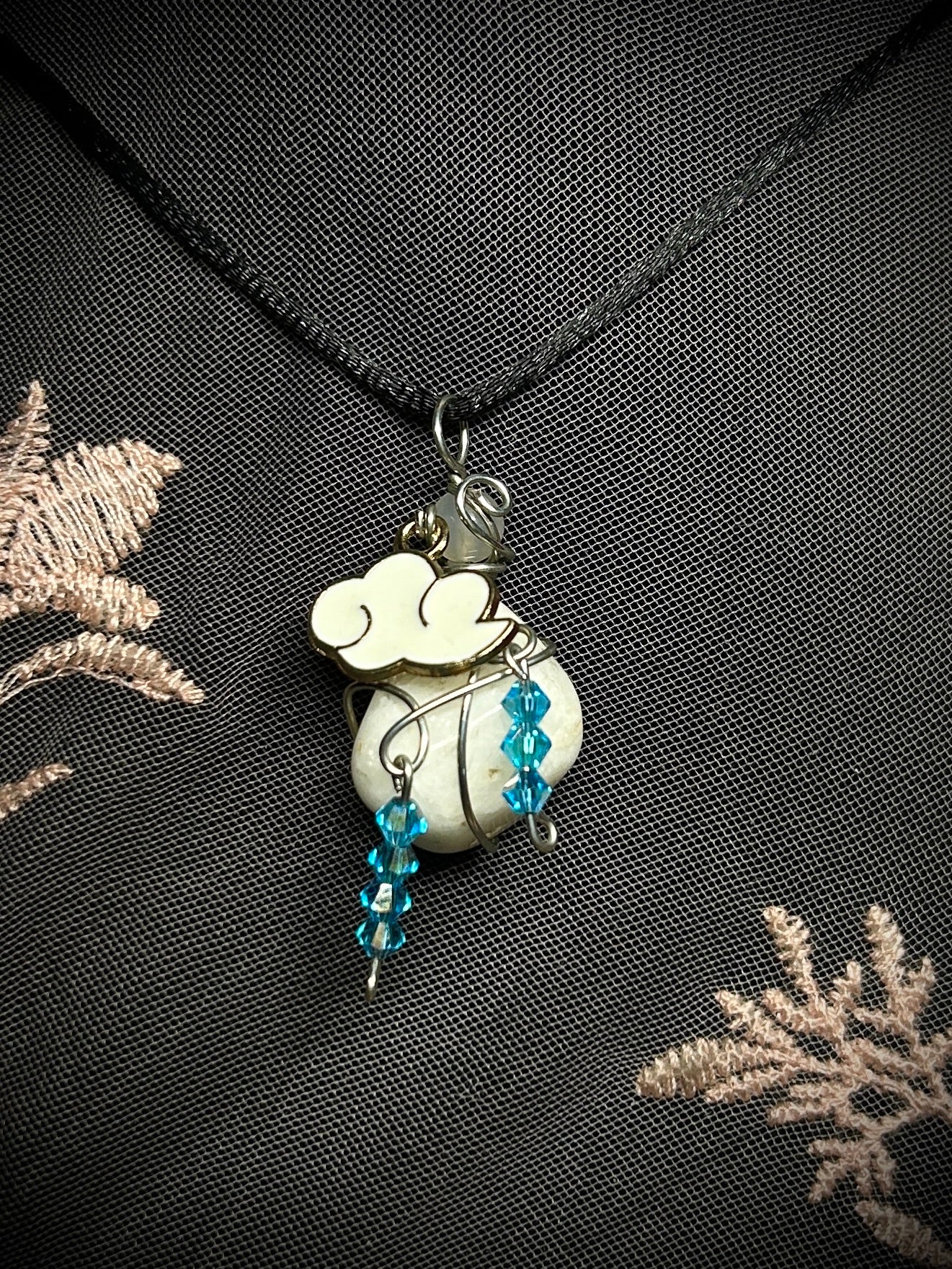 Milky Quartz Cloudy Rain Necklace