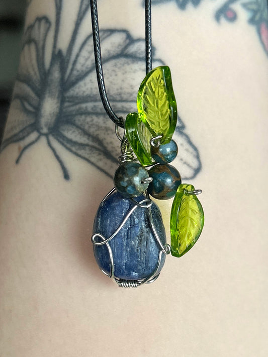 Lapis Blueberry Necklace